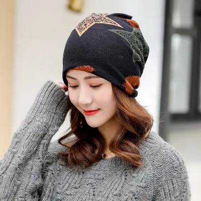 Cpop 31 узоры из полиэфирного волокна Skullies& Beanies шляпа модная высококачественная печать шляпы с буквами зимняя женская шапка подарок для девочки