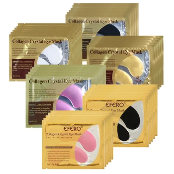 

Hydrogels Gel Eyes Masks Gold Crystal Collagen Eye Mask Eye Patches Masks Dark Circles Remover Patches Moisturizing Face Care