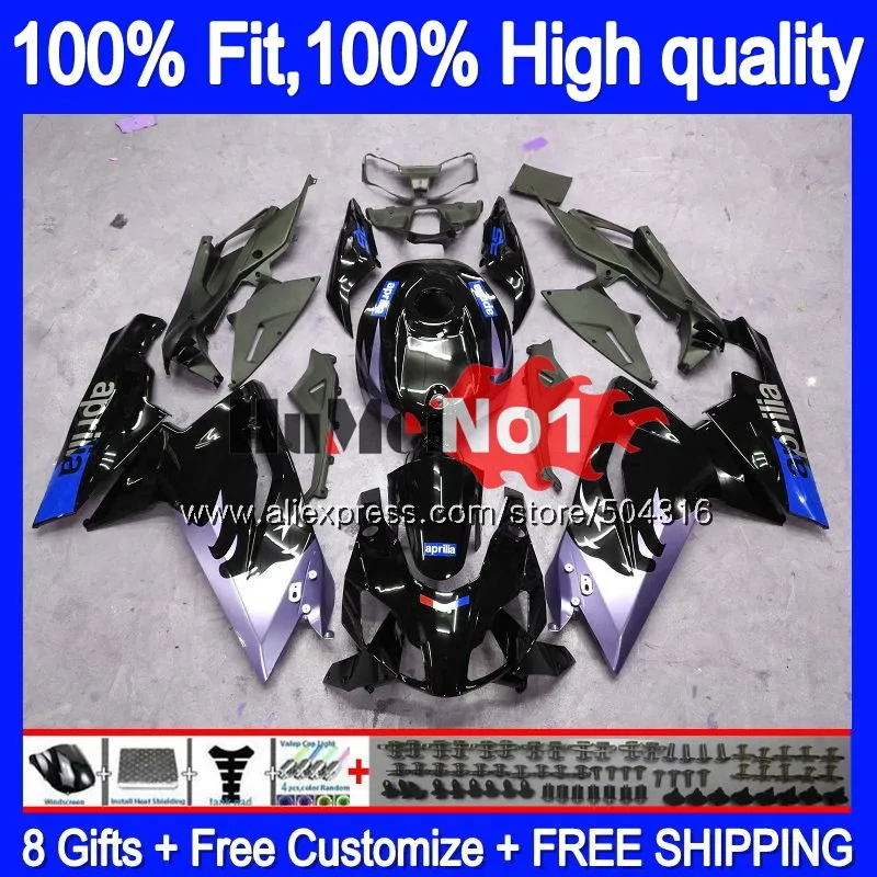 Инъекции для Aprilia RS 125 RS125R RSV125 R 35MC. 142 RS-125 2012 2013 RS125 для детей возрастом 12, 13, 14, 15, 16 Обтекатели черного и серого цвета