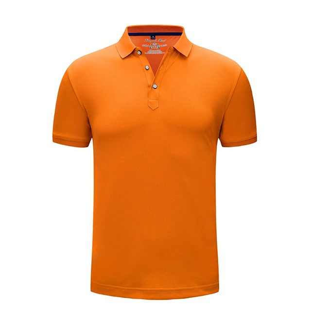 Мужские шорты с рукавом для гольфа, Спортивная футболка для бега, дышащая футболка для баскетбола, футбола, тренировок, фитнеса, одежда для спортзала, теннисная рубашка wo для мужчин - Цвет: orange