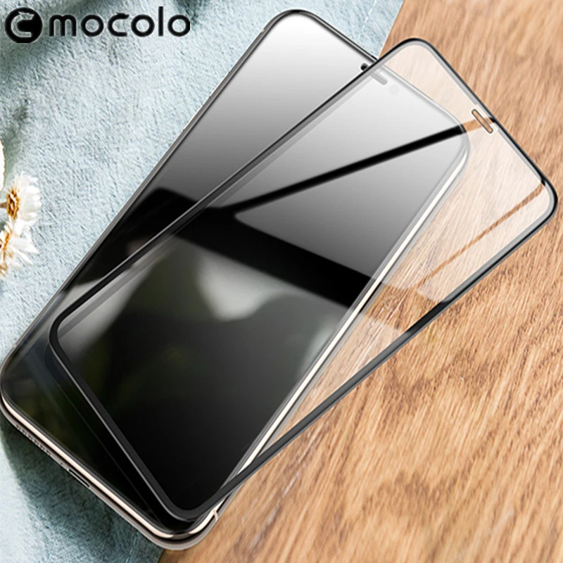 Защита экрана для iPhone 11 Mocolo 3D изогнутые края полная клейкая Pro закаленная