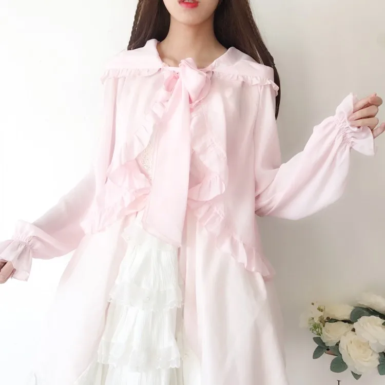 Японский солнцезащитный милый топ Лолиты kawaii Девушка винтажный плащ платок для защиты от солнца викторианское пальто с капюшоном Кружева Готический Лолита пальто cos
