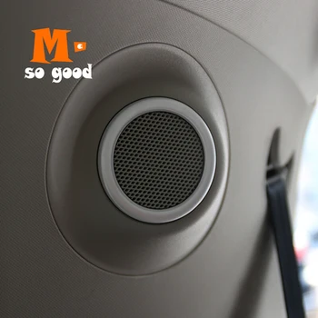 

ABS Matte 2015 2016 2017 For Ford Edge Car Rear Speaker Sound Small Horn Cover Trim Auto Interior Moulding Accessories Sticker