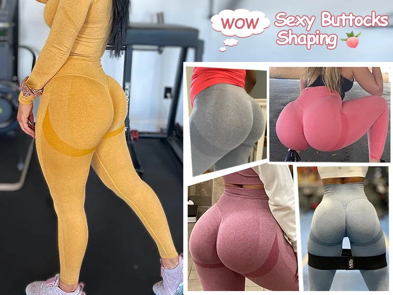 legging Seamless Leggings Sexy Bubble Butt Push Up Pants Slim High Waist Fitness Legging Skinny Tight Mujer Gym Women Legging Dropship high waisted leggings