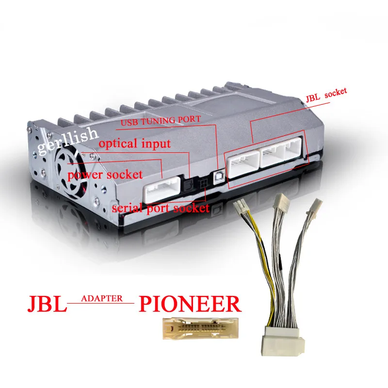 

12 Channel Car Amplifier Built in DSP and Karaoke Modules for Toyota Cars audio upgrade System