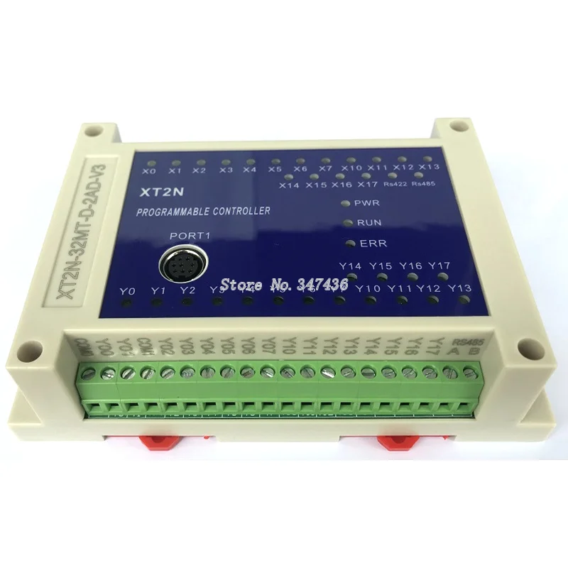 PLC контроллер FX2N DC24V поддерживает онлайн мониторинг загрузки сенсорный экран текстовый транзистор 2AD