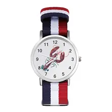 Reloj de pulsera de cuarzo para hombre, pulsera elegante con diseño de langosta, venta al por mayor