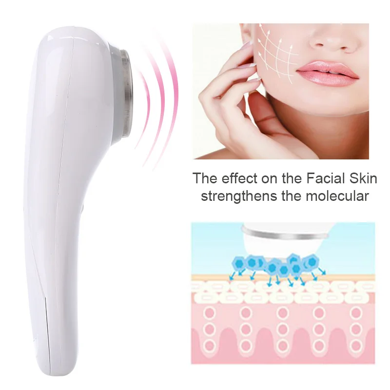 Woman Anti-wrinkle Ionic Face Massager Beauty Face Instrument Skin Tightening Essence Absorb Ion Lifting Firming Face Care Tools