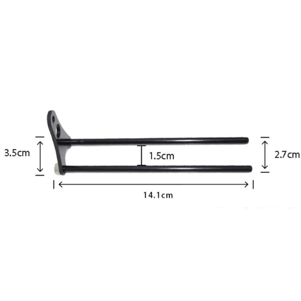 4Pcs Alarm Gear Clip Snag Bars Anti Falling Universal Portable Accessories Windproof Stick Durable Carp Fishing Aluminum Alloy