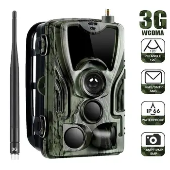 

HC-801G 1080P 2G/3G MMS outdoor tracking hunting infrared night vision camera photo trap 0.3s trigger wildlife camera