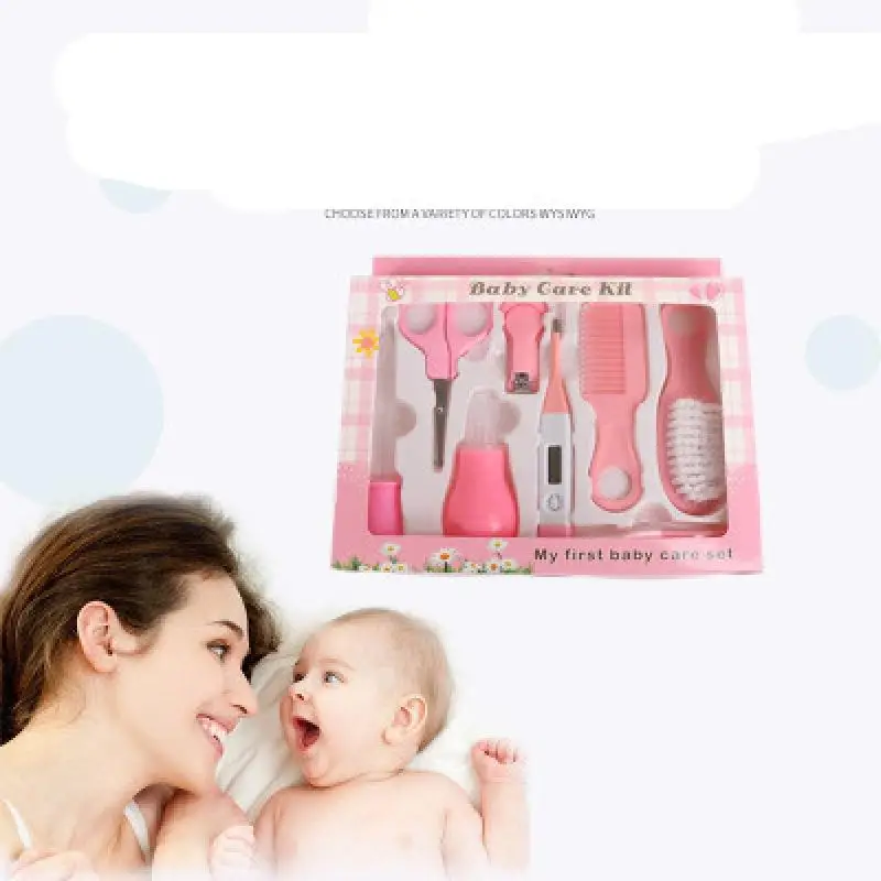 

10 Pieces Of Baby Care Kit Products Daily Cleaning Care Tools Baby Safety Care Supplies
