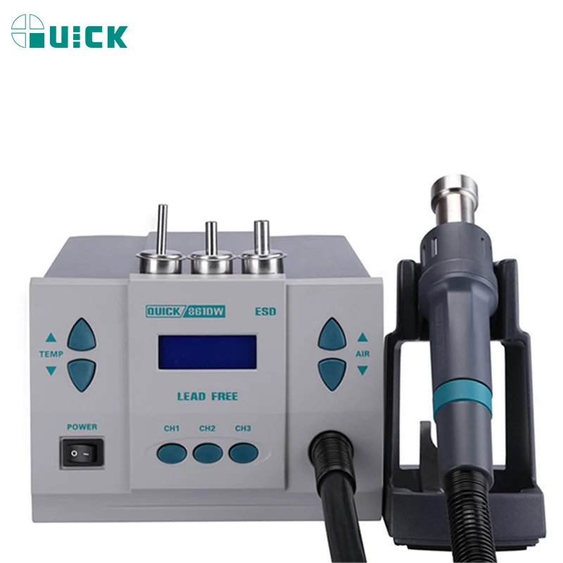 Паяльная станция QUICK 861DW 110 Вт в|Паяльные станции| |