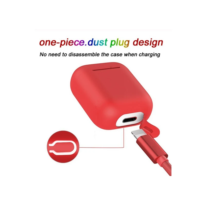 Мягкий силиконовый чехол для Apple Airpods противоударный AirPods Oortelefoon s Ultra Air Pods