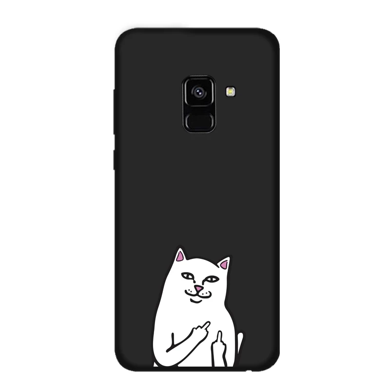 Силиконовый чехол для huawei Honor 8 9 10 20 Lite 8C 8X 8A 8S 7A Pro 7X 6A Cat Мягкий чехол для huawei P20 P30 Lite Pro P smart - Цвет: EG  4 black case