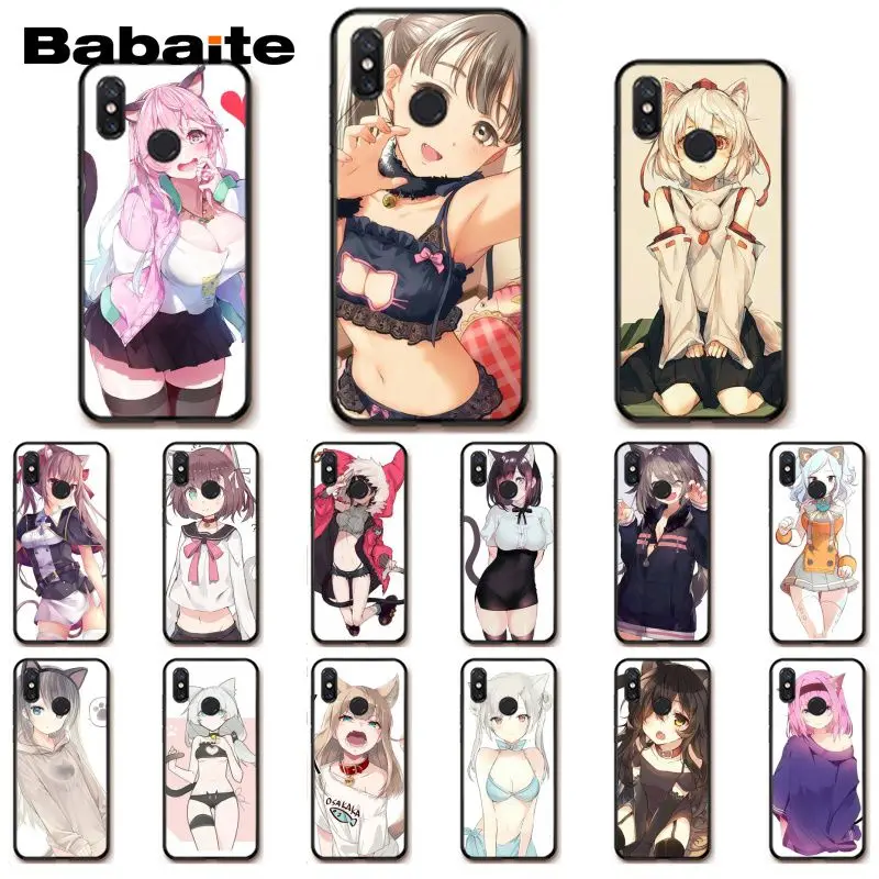 Сексуальный мультяшный чехол для телефона Babaite из аниме kawaii Girl Cat Xiaomi mi5 6 A1 A2 Lite Mi9