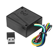 Universal carro sem fio transmissor e receptor de controle remoto porta da garagem abertura receptor 2.4g conexão bluetooth usb sensor