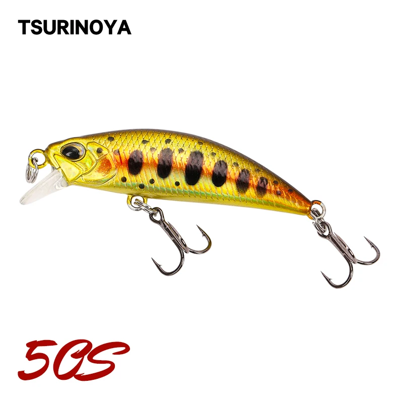 3 шт. рыболовная приманка TSURINOYA DW63 50 мм | Спорт и развлечения