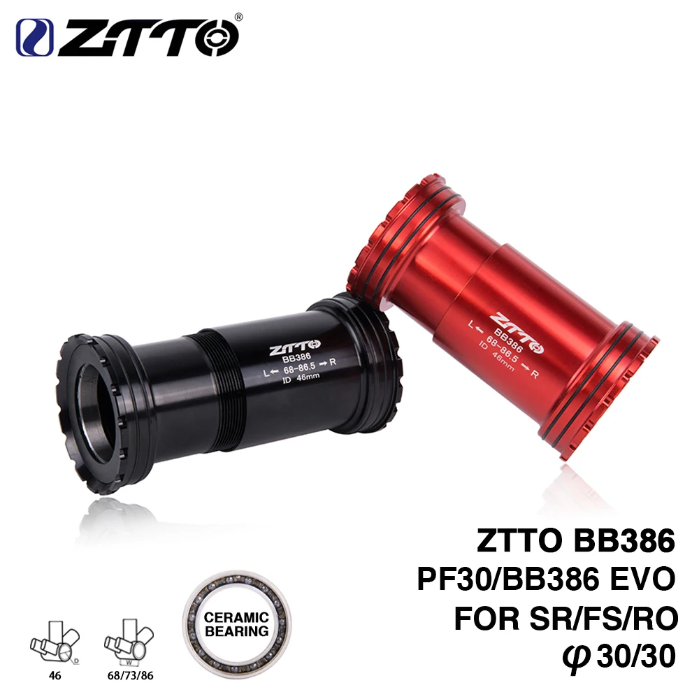 ZTTO BB386 керамический 30 мм PF30 велосипедный пресс подходит для нижних кронштейнов