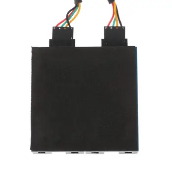

PC Case Internal 9-Pin USB 2.0 Male 1 To 4 Female Splitter PCB Chipset Extender