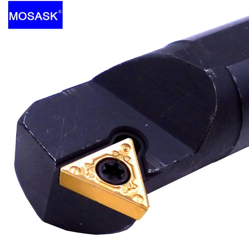 MOSASK S08K-STWCR09 Machining Carbide Insert STWCR Internal Toolholders Boring Cutter CNC Lathe Inner Hole Turning Tools