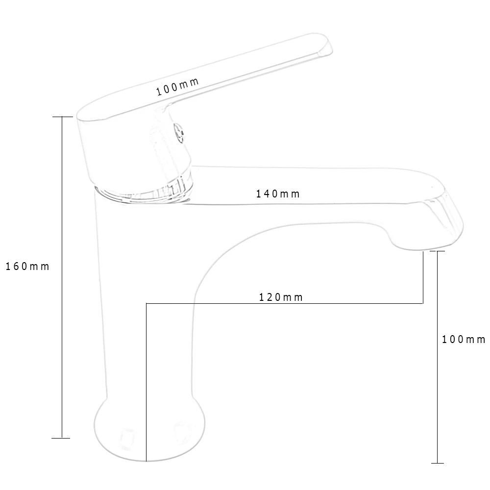 

Innovative Fashion Style Home Multi-color Bath Basin Faucet Cold and Hot Water Taps bathroom mixer