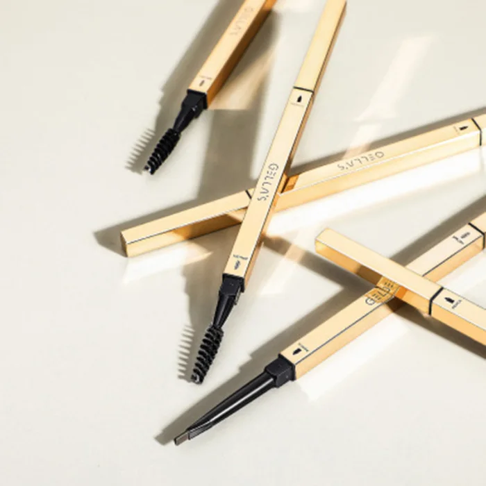 Хит, двухсторонний карандаш для бровей, водостойкий вращающийся треугольный карандаш для бровей, стойкий водостойкий макияж для женщин и девушек t6