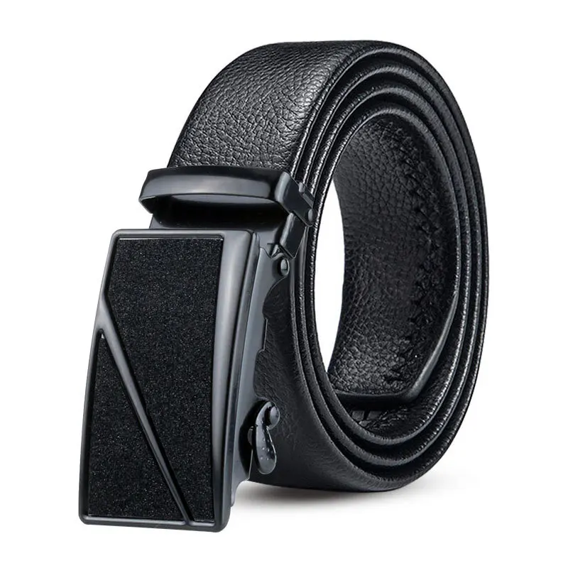 

Belt Men Automatic Buckle 2019 Fashion Male PU Leather Belts For Mens Jeans