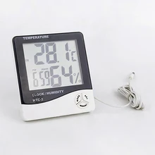 ChanFong multifonction intérieur extérieur LCD numérique température humidité mètre HTC-1/HTC-2 hygromètre thermomètre Station météo
