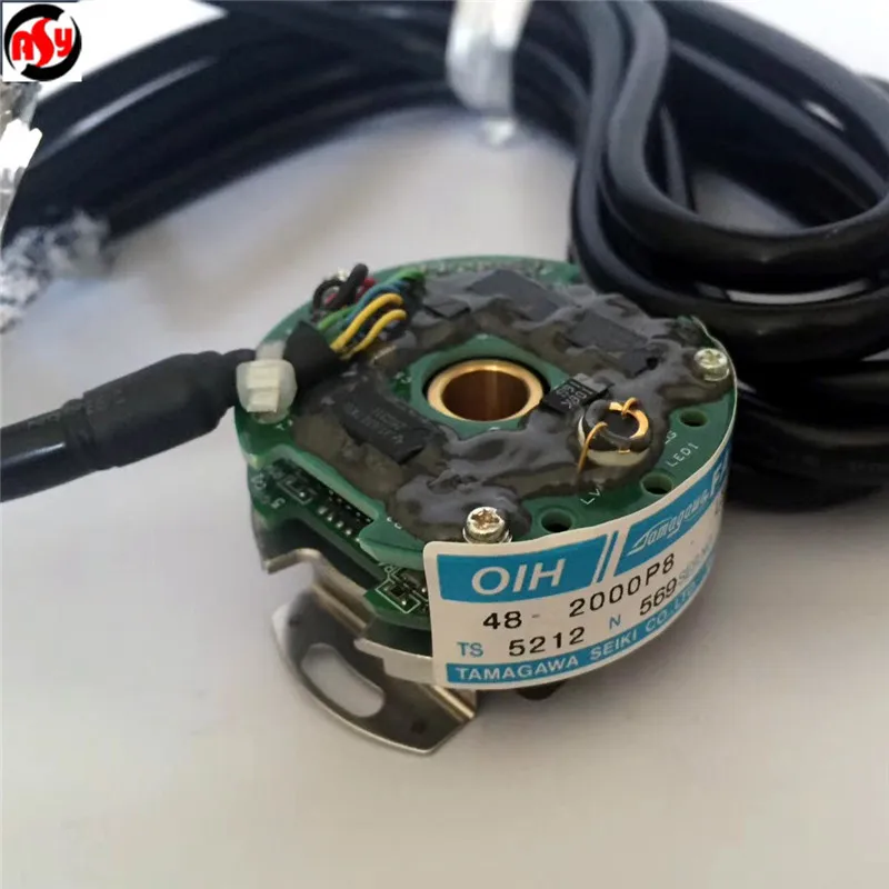 Новый оригинальный TS5212N569 Komori датчик вращения вала Resolver OIH 48 2000P8 L3 5V|encoder optical|encoding