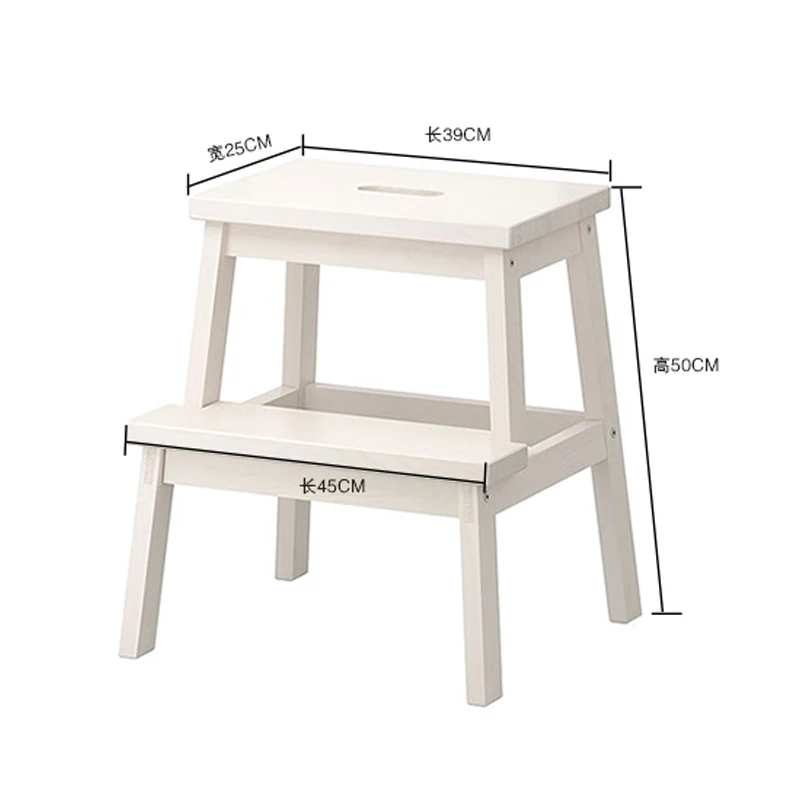 Гостиная твердой древесины обувь скамейка детей мыть шаг лестницы дома кухня шаг табурет