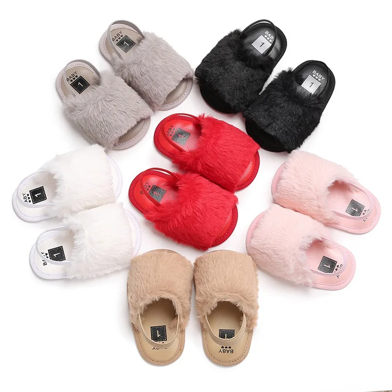 Baby Girl Summer Soft Sole Shoes Solid Princess Sandals Toddler Infant Prewalkers | Мать и ребенок