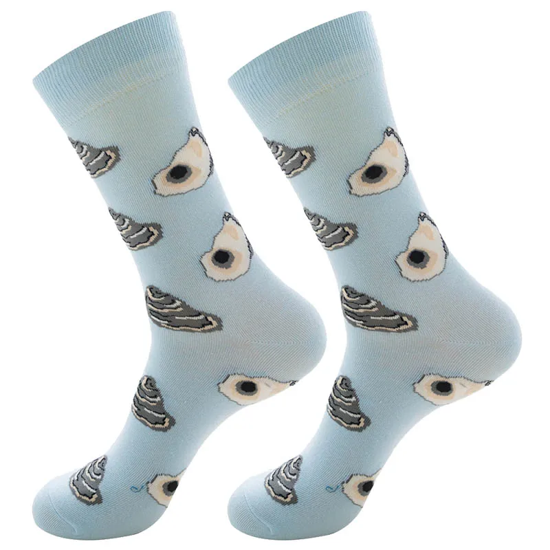 Хлопчатобумажные мужские носки в стиле хип-хоп забавные Носки с рисунком животных, фруктов, собак, женские носки новинка, подарочные носки на весну-осень-зиму - Цвет: 12