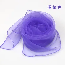 Новинка, шарфы для танцев и выступлений, яркие цвета, полотенце для спортзала, практичный шифоновый шарф для танцев