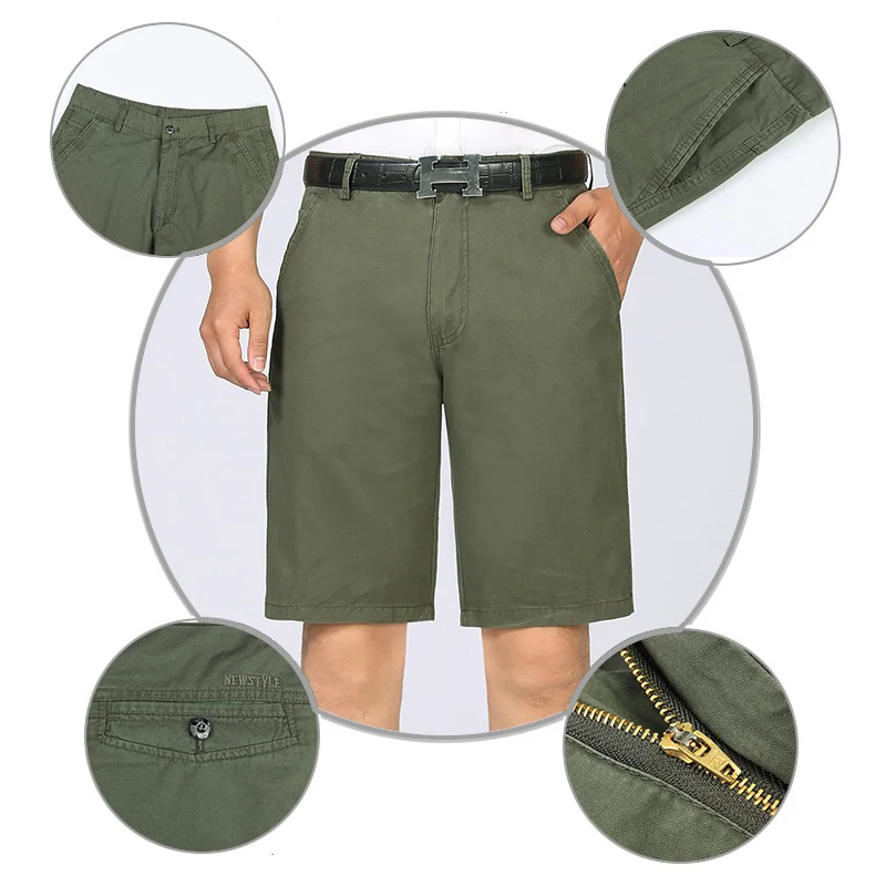 Shorts Men Summer Smart Casual Shorts 