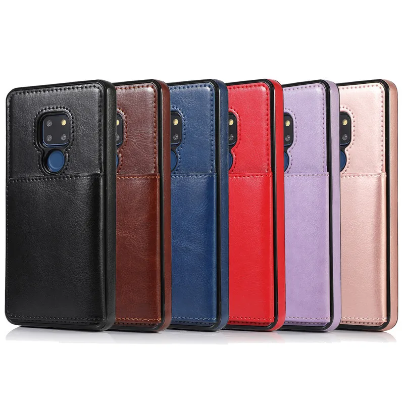 Кожаный чехол-книжка с несколькими отделениями для карт для huawei mate 20, чехол-кошелек s, ударопрочный чехол-накладка для huawei P30 Pro mate 20 Lite, чехол