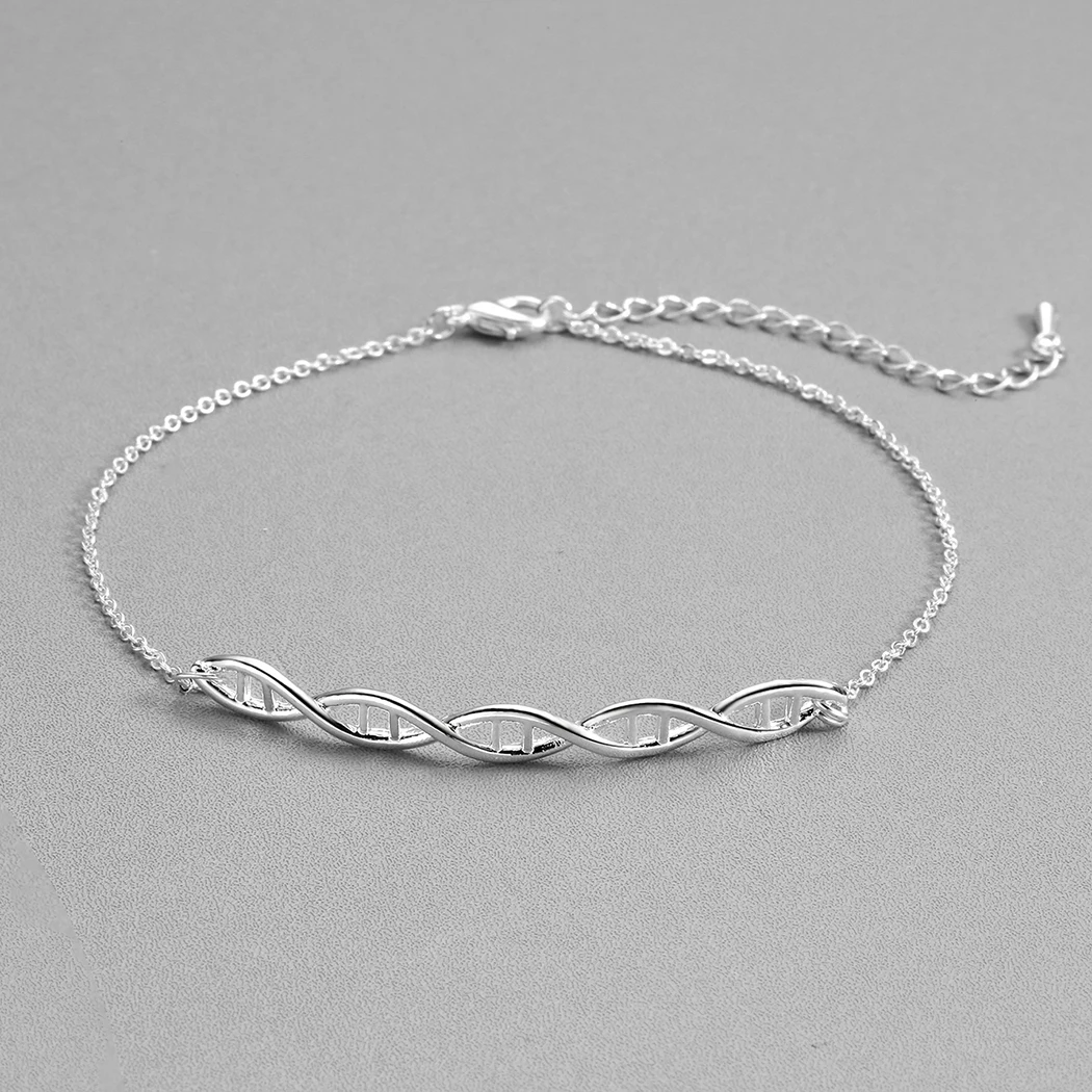 

DNA Bracelet Chemical Biology Molecule Formula Jewelry Bracelet For Women Love Gift Bracelet Gift DNA Jewelry For Women