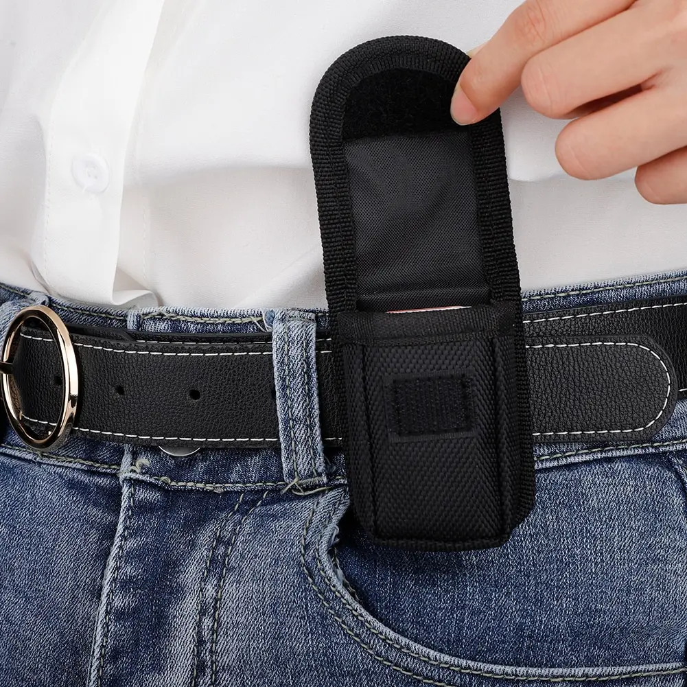 Portable Finger Pulse Oximeter Pouch Portable Nylon Bag Storage Bag Convenient Protective Case Carry Case For Travel New