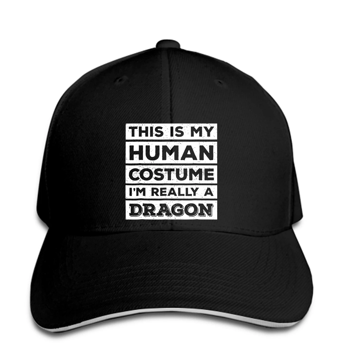Baseball cap Human Costume Dragon Fire Breathing Beast Wings caps | Аксессуары для одежды
