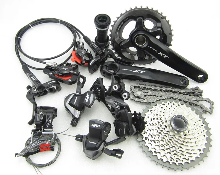 

deore XT M8000 Groupset 11s 2*11S MTB bike groupsets brake RT81 RT86 rotor