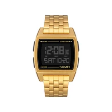 Reloj deportivo de lujo hombre pará, cronógrafo de pulsera Digital de acero inoxidable, resistente al agua, con diseño del Coringa