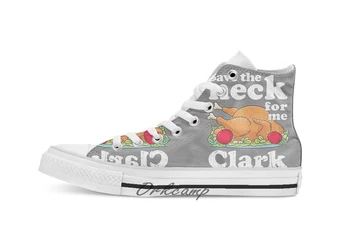

Save the neck for me Clark Custom Casual High Top lace-up Canvas shoes sneakers Drop shipping