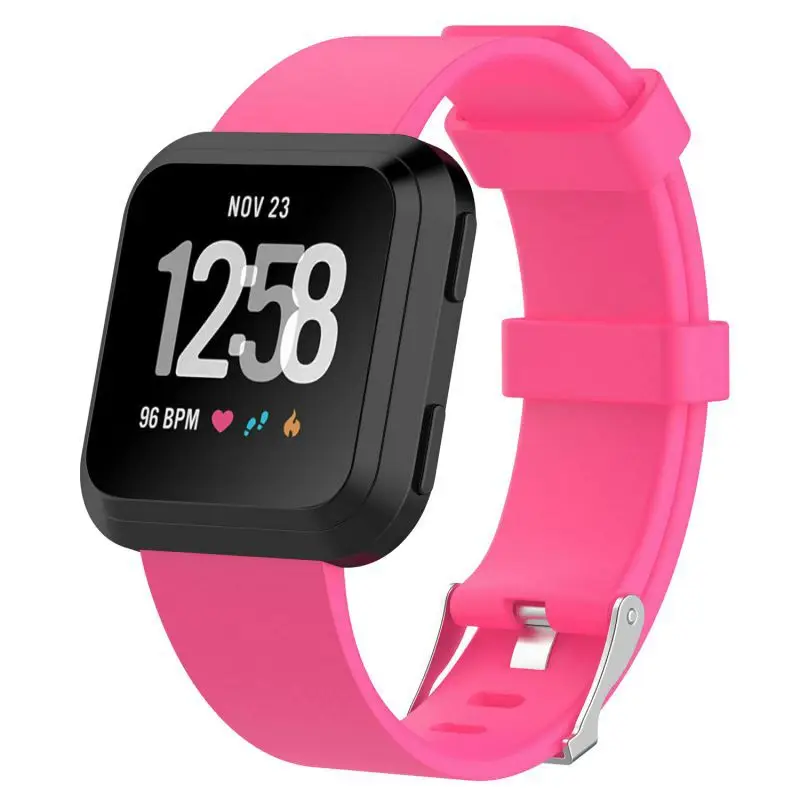 SP Fitbit Versa Lite/Versa качество товаров Смарт часы Защита Замена Браслет 2-го поколения силиконовый ремешок - Цвет: SP