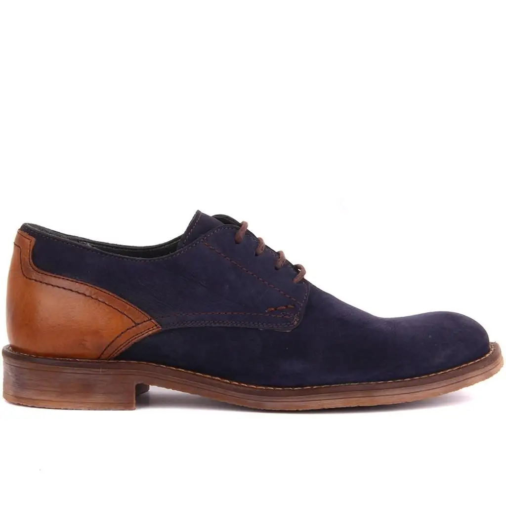 

Sail Lakers-Navy Blue Nubuck Men Casual Shoes