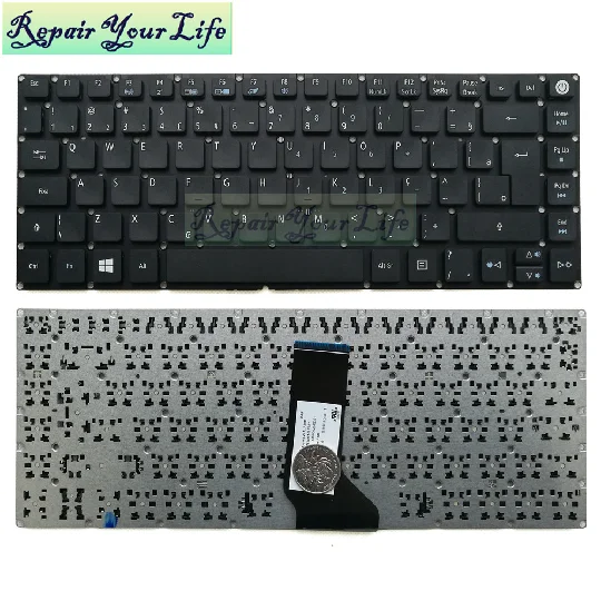Клавиатура ноутбука BR Бразильский для acer A315-21 E5-522 E5-552 E5-574 PK131BG2A27 54600025KC01 Черный Горячая распродажа
