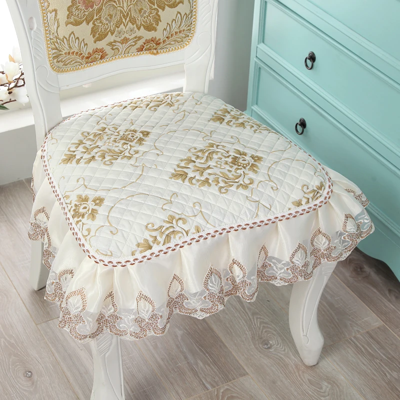 Современные тканевые Нескользящие Coussins Нескользящие подушки сиденья Decorativos Para дивана декор дома не садится, стол обеденный стул подушка - Цвет: I   2pcs