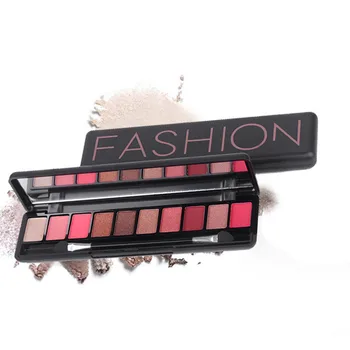 

Beauty Cosmetics 10 Colors Matte Eyeshadow Palette Nude Makeup Eye Shadow Waterproof Make Up Brush Tool Set Eyeshadow Cosmetics