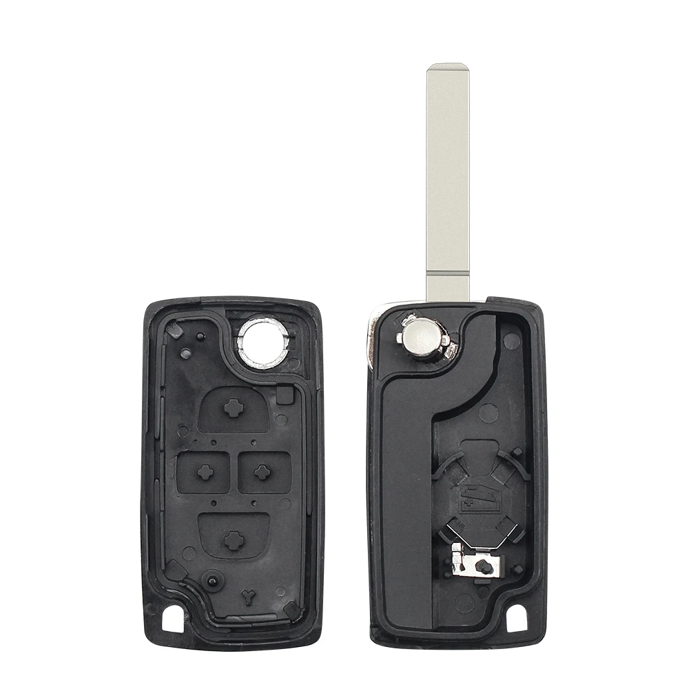 KEYYOU 10pcs 4 Buttton per Peugeot 1007 per Citroen C8 Car Key Shell Flip Floding Fob Remote Key Case CE0523/CE0536 HCA/HU83 VA2 12 KEYYOU 10pcs 4 Buttton per Peugeot 1007 per Citroen C8 Car Key Shell Flip Floding Fob Remote Key Case CE0523/CE0536 HCA/HU83 VA2 - H4b49eaba34a64e16a32b0fcce74bb039h