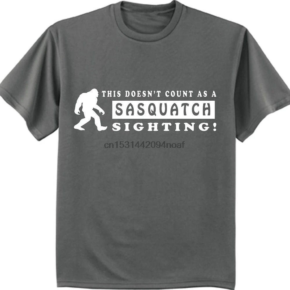 Sasquatch T shirt Funny Saying Tee | Мужская одежда