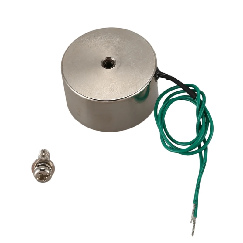

Sucked Electric Lifting Magnet Electromagnet 12VDC 50Kg 110LB 50x27mm