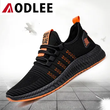 

AODLEE Hot Mens Vulcanized Shoes Sneakers for Men Casual Shoes Spring Mens Mesh Sneakers Breathable Male Trainers Dropshipping